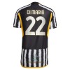 Officiële Voetbalshirt Juventus DI Maria 22 Thuis 2023-24 - Heren